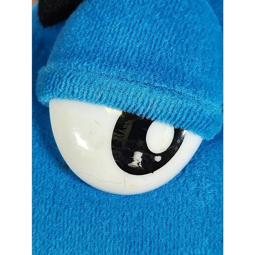M&M Guy 1997 blue original plush character 14” #B15